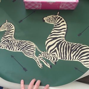 Scalamandre Zebra Wallpaper Remnants and unused rolls